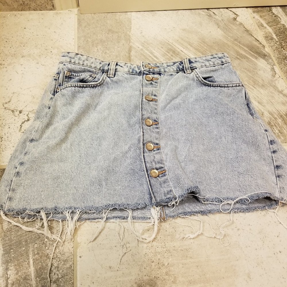Zara Denim Skirt - Size L